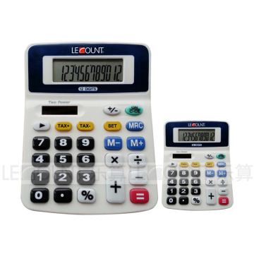 12 Digits Desktop Calculator with Optional English/Japanese Tax Function (LC260T)